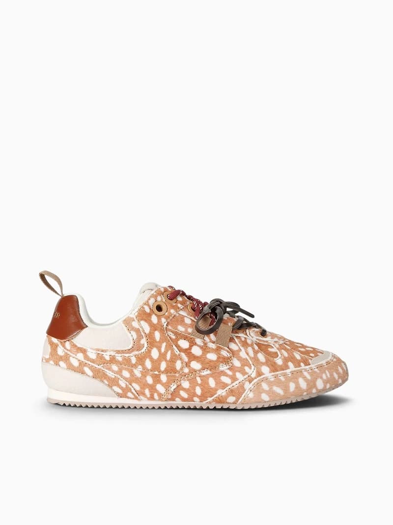 K Slim Runner Camel Leather