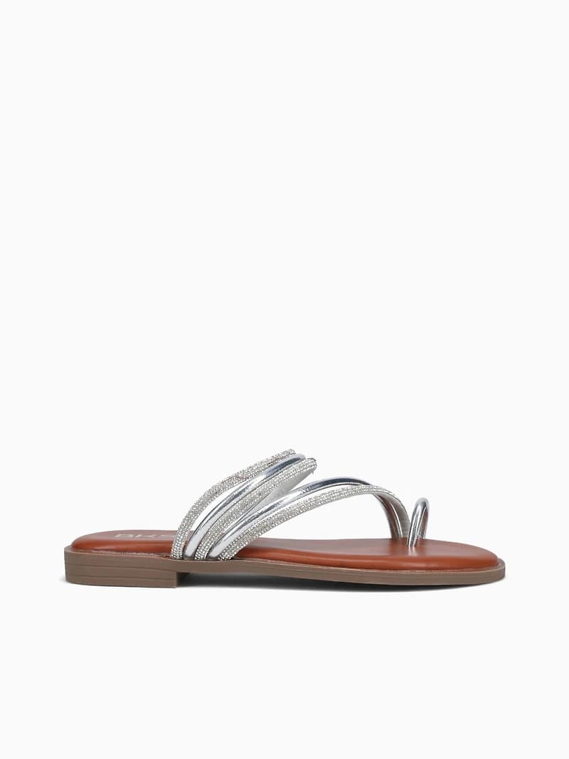 Gina Silver Metallic