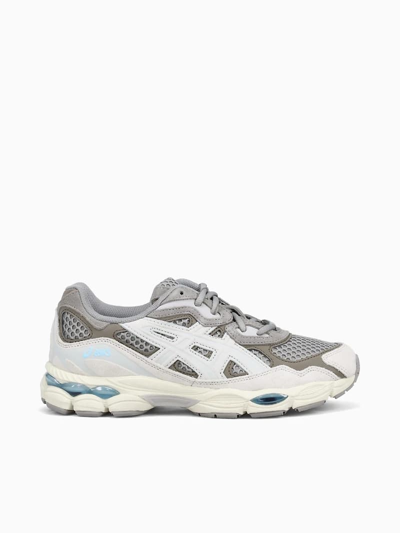 Gelnyc Grey Cream suede Mesh