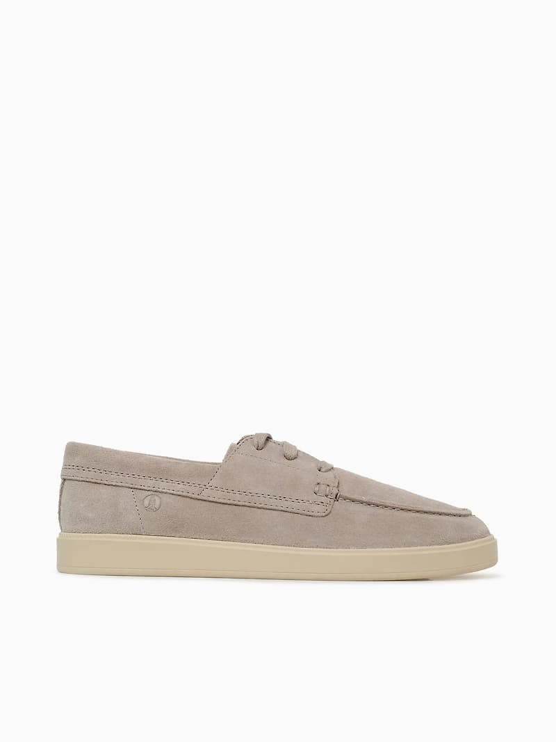 Lockford Boat Grey Suede