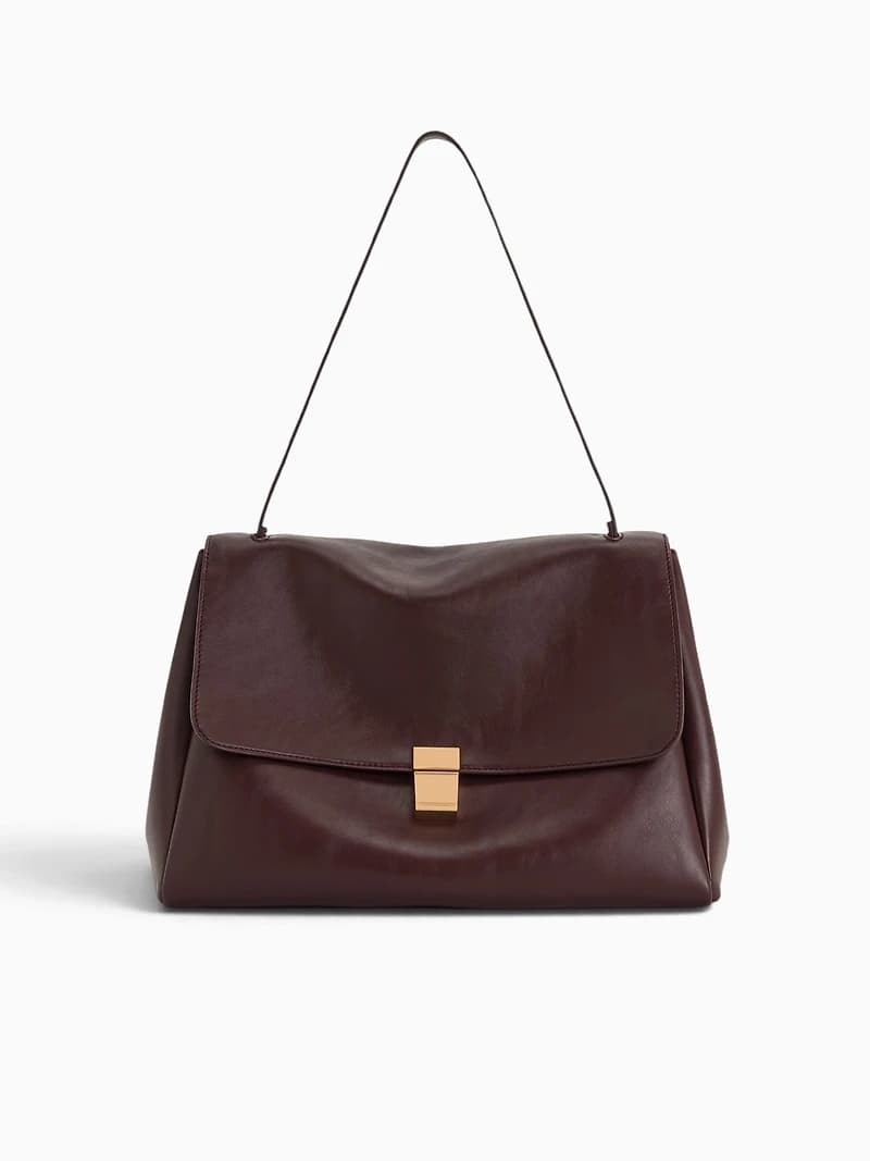 Hilary Shoulder Bag Burgundy