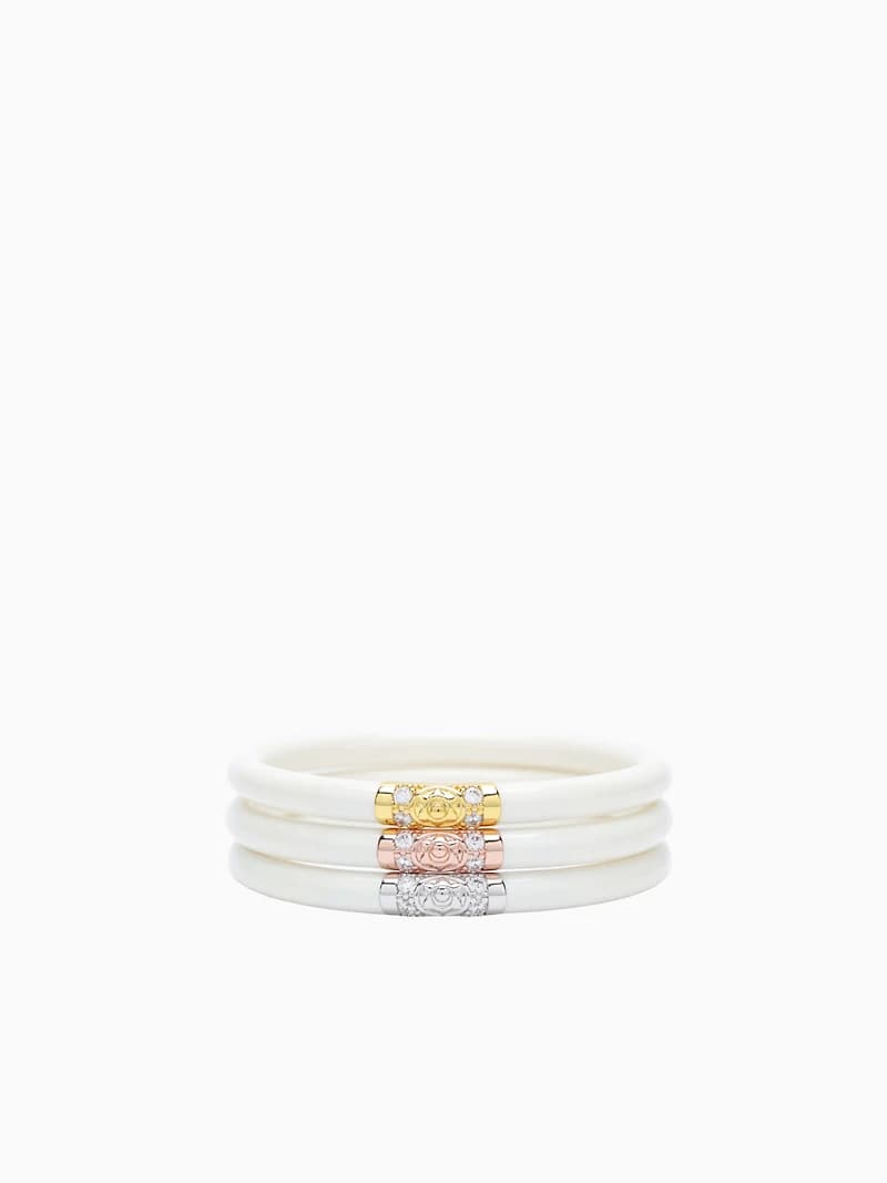 Three Kings All Weather Bangles (AWB) - Ivory